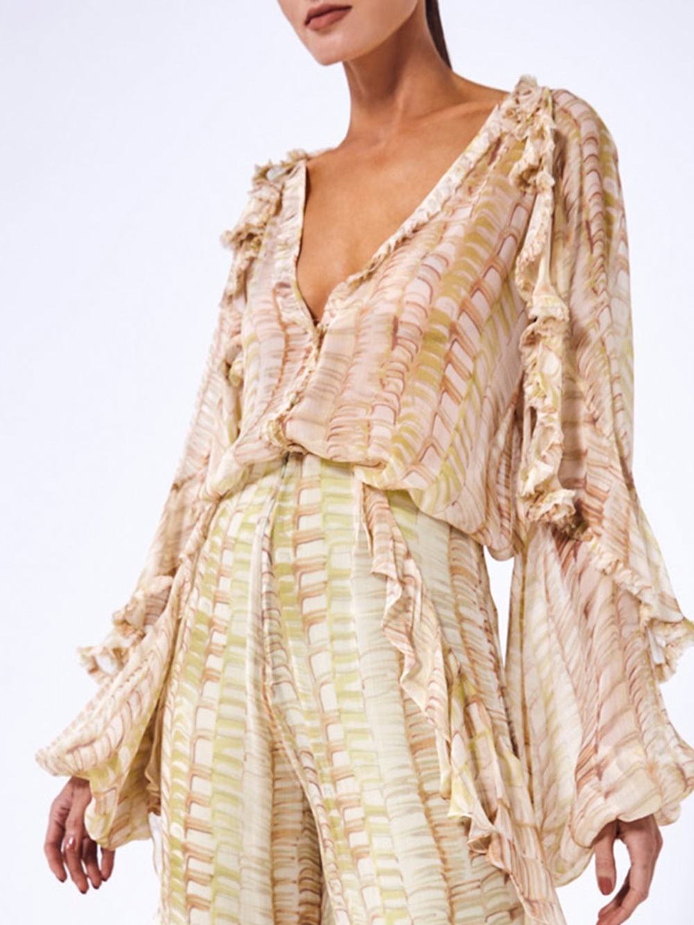 Alexis Samel Top Blouse sz S like new